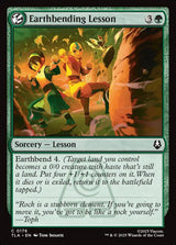 Earthbending Lesson - Magic: The Gathering