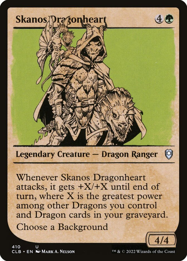 Skanos Dragonheart (Showcase) - Magic: The Gathering