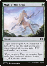 Might of Old Krosa - Magic: The Gathering