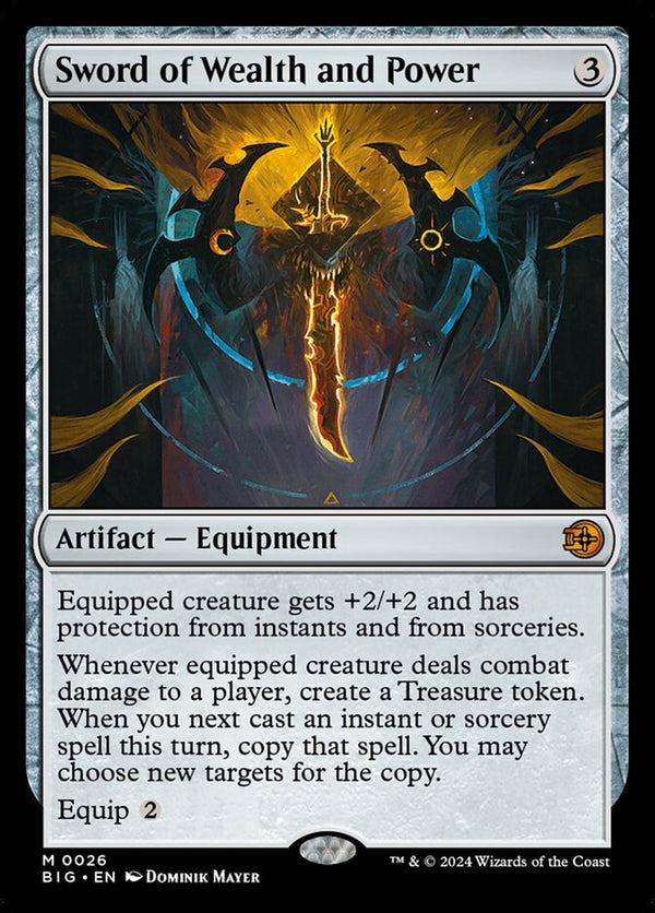 Sword of Wealth and Power - Magic: The Gathering