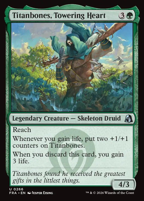 Titanbones, Towering Heart (FRA 266) - Magic: The Gathering