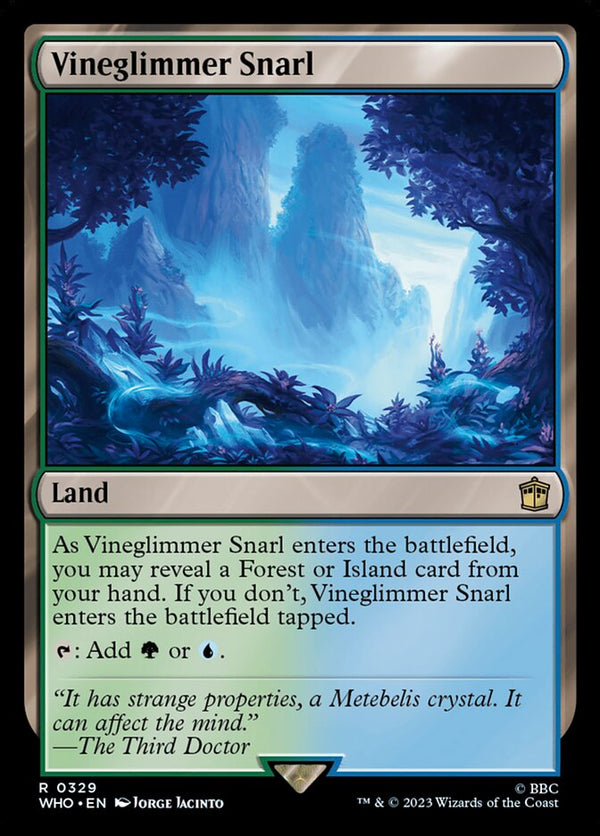 Vineglimmer Snarl - Magic: The Gathering