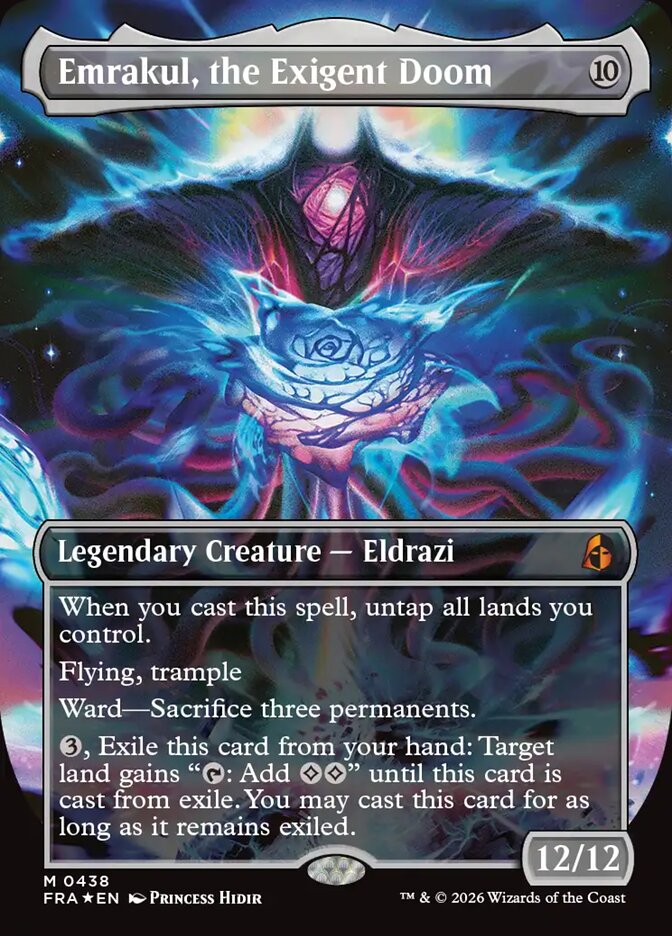 Emrakul, the Exigent Doom (Borderless)