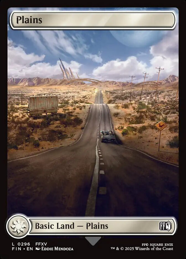 Plains (0296) - Magic: The Gathering