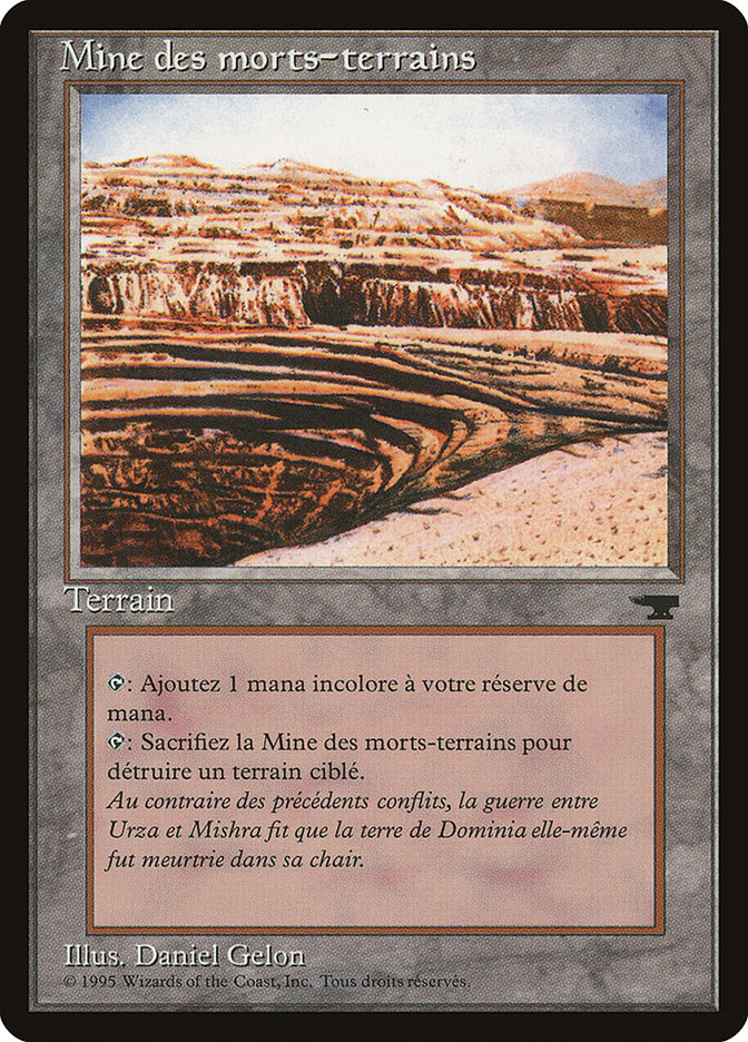 Strip Mine (French) - "Mine des morts-terrains"