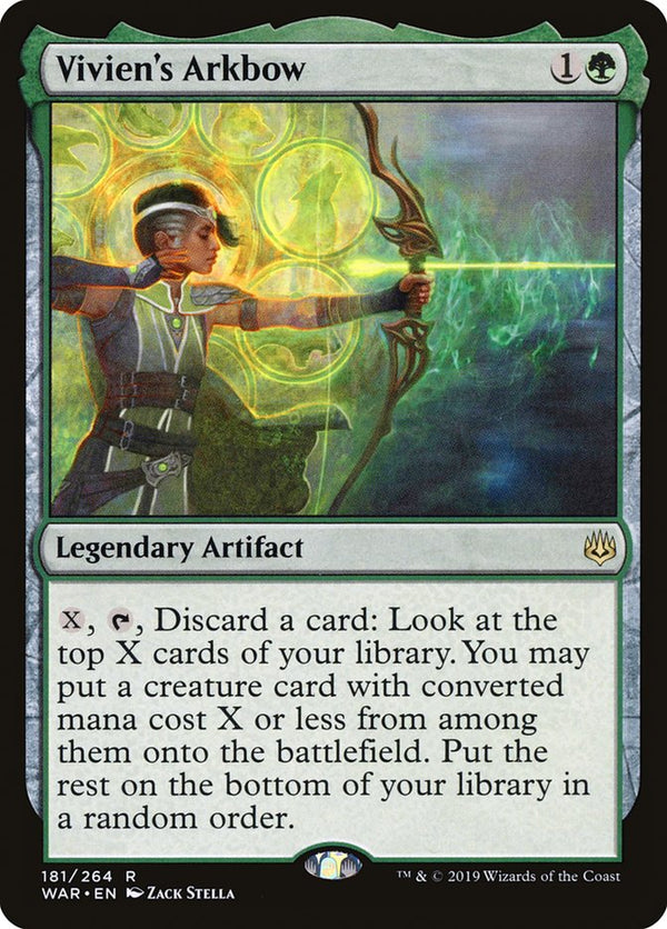 Vivien's Arkbow - Magic: The Gathering