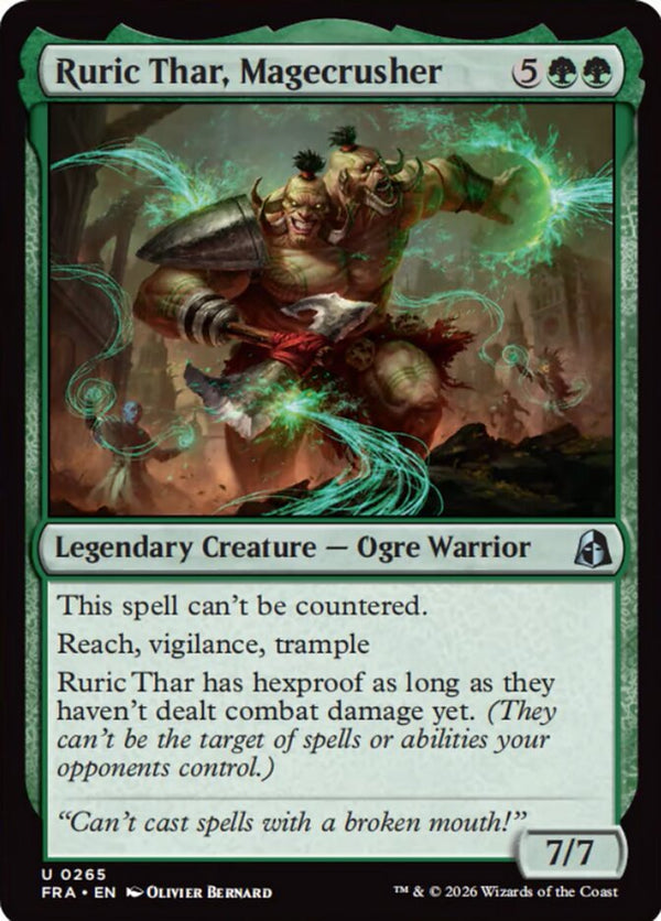 Ruric Thar, Magecrusher (FRA 265) - Magic: The Gathering