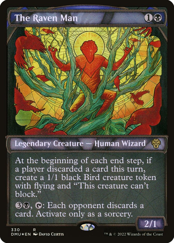 The Raven Man (Textured Foil) - Magic: The Gathering