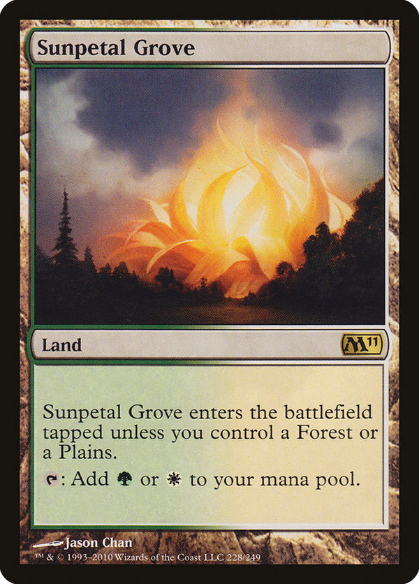 Sunpetal Grove - Magic: The Gathering