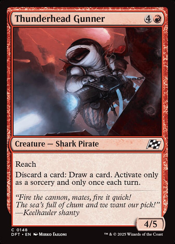 Thunderhead Gunner - Magic: The Gathering