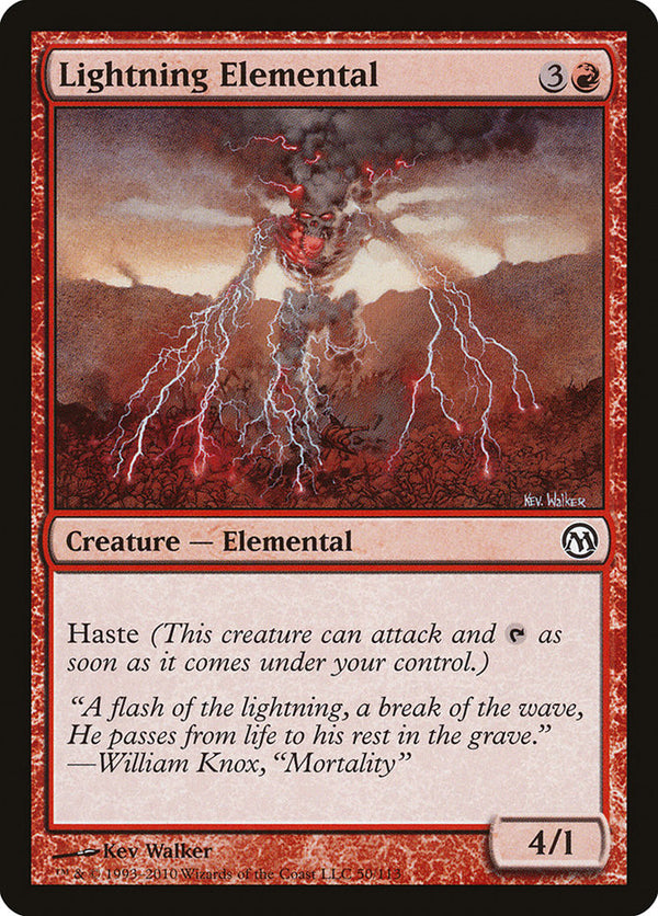 Lightning Elemental - Magic: The Gathering