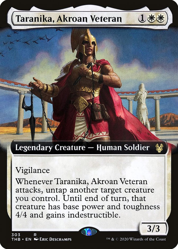Taranika, Akroan Veteran (Extended Art) - Magic: The Gathering