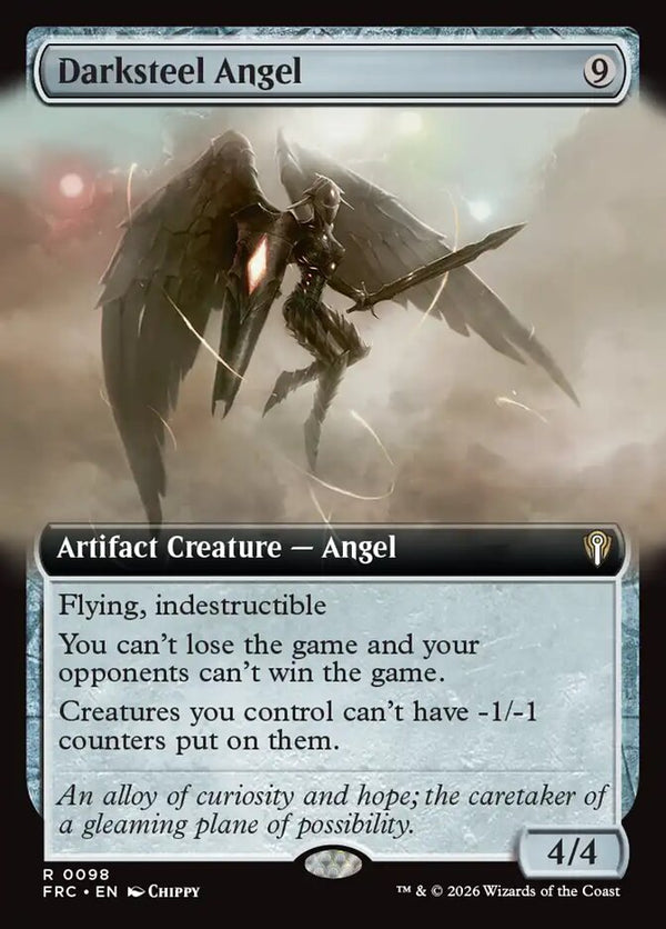 Darksteel Angel (Extended Art) (FRC 98) - Magic: The Gathering