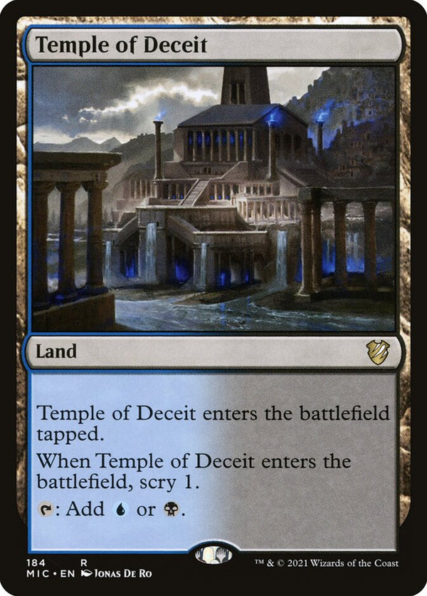 Temple of Deceit - Magic: The Gathering
