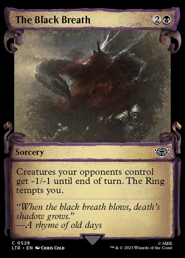 The Black Breath (Showcase Scrolls) - Magic: The Gathering