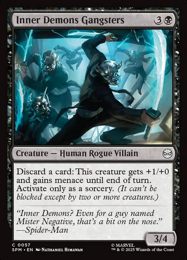 Inner Demons Gangsters - Magic: The Gathering