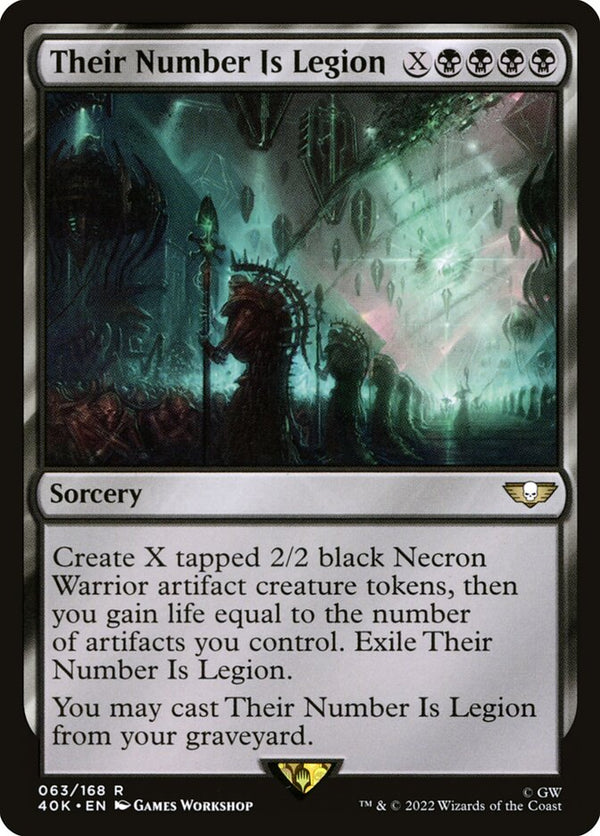 Their Number Is Legion - Magic: The Gathering