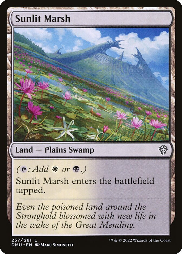 Sunlit Marsh - Magic: The Gathering