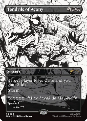 Tendrils of Agony (2023) (Rainbow Foil) [Secret Lair Drop Series]