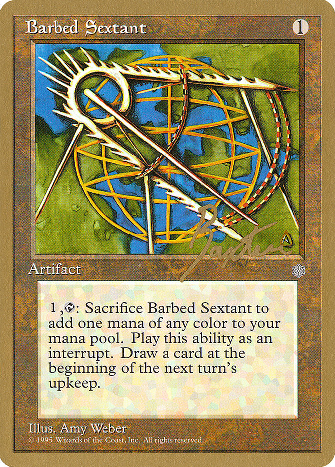 Barbed Sextant - 1996 George Baxter (ICE)