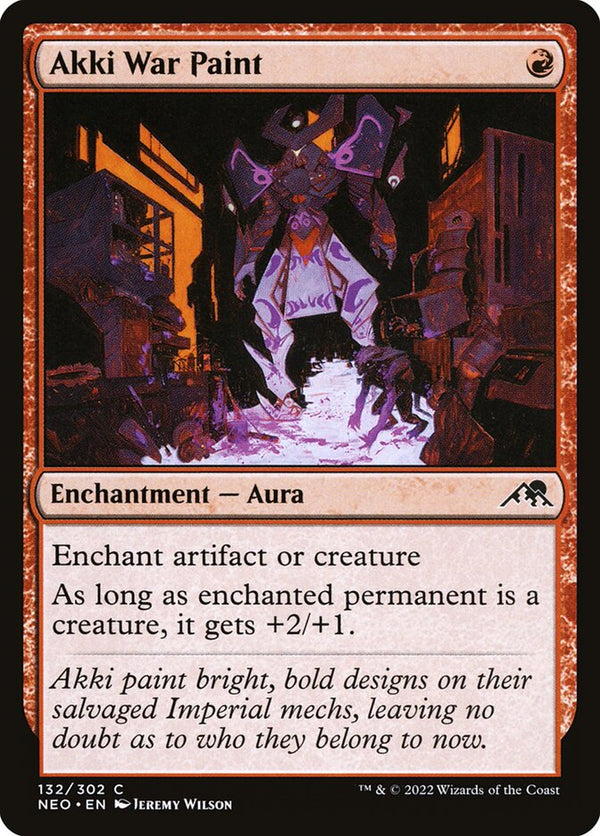 Akki War Paint - Magic: The Gathering