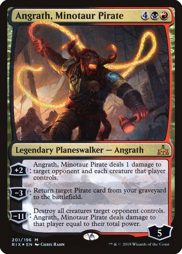 Angrath, Minotaur Pirate - Magic: The Gathering