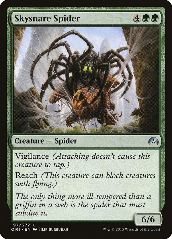 Skysnare Spider - Magic: The Gathering