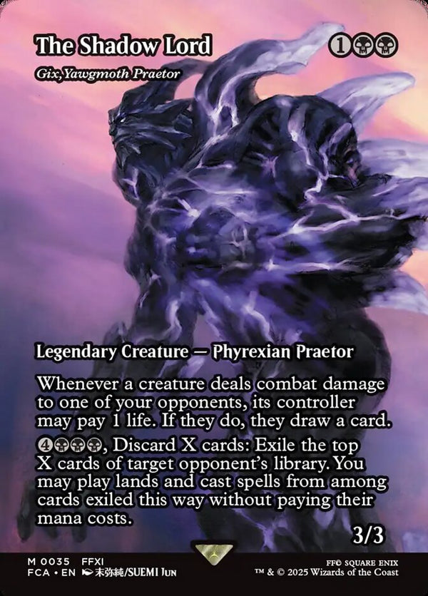 The Shadow Lord - Gix, Yawgmoth Praetor (Showcase) - Magic: The Gathering