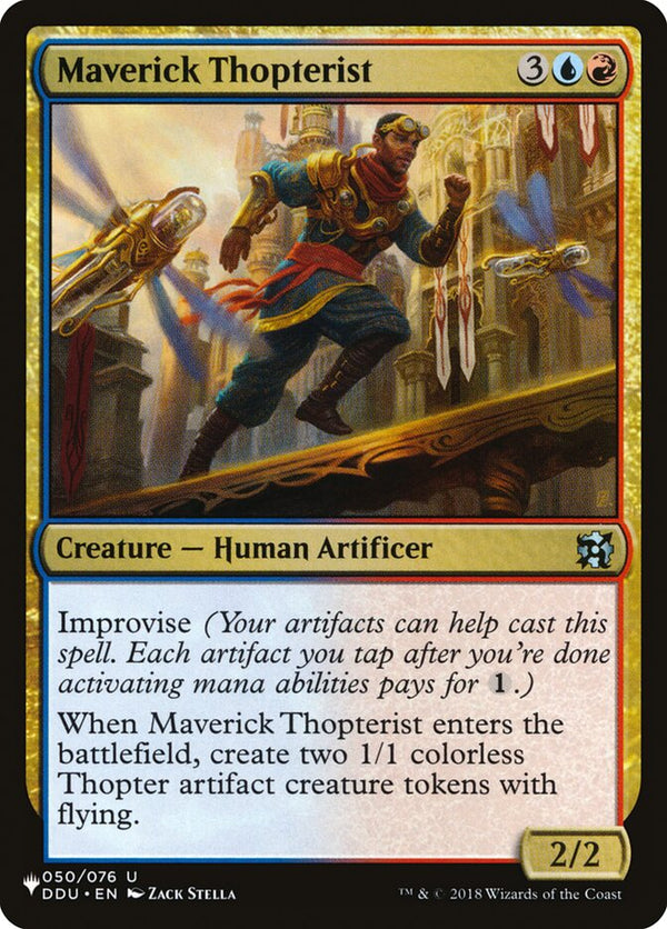 Maverick Thopterist (DDU) - Magic: The Gathering
