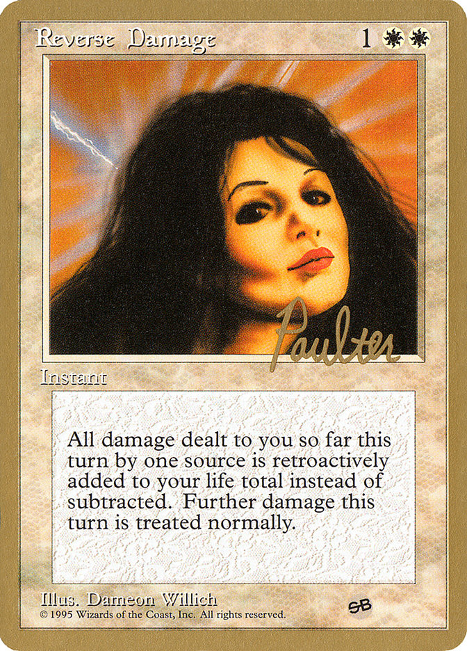 Reverse Damage - 1996 Preston Poulter (4ED) (SB)