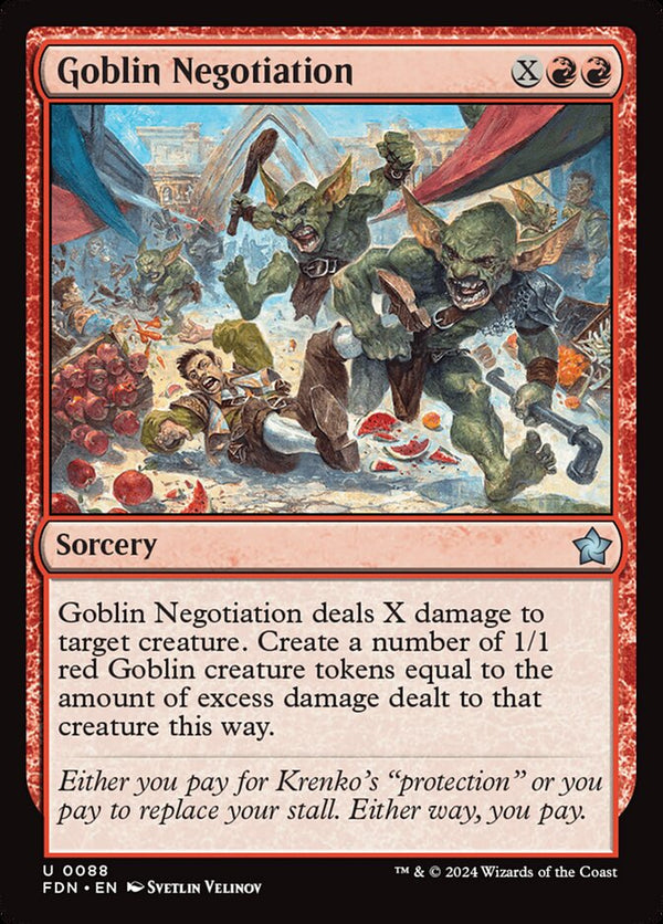Goblin Negotiation - Magic: The Gathering
