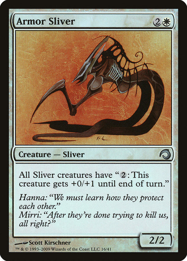 Armor Sliver - Magic: The Gathering