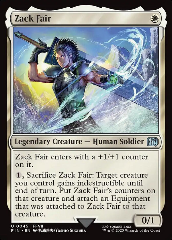 Zack Fair - Magic: The Gathering
