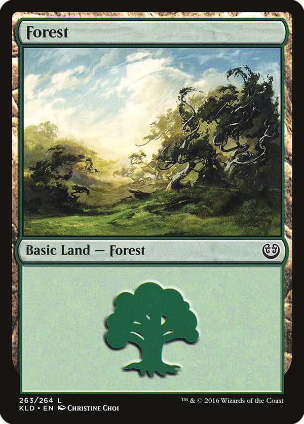 Forest (263) - Magic: The Gathering