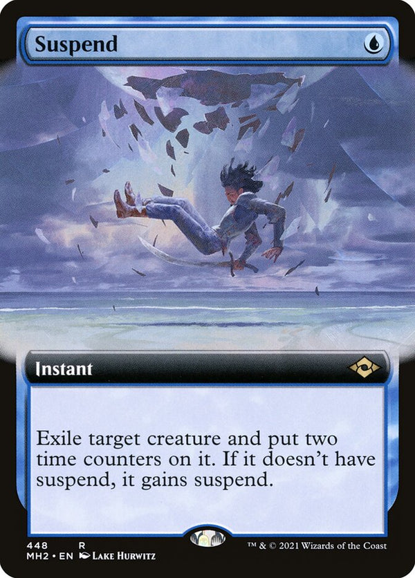 Suspend (Extended Art) - Magic: The Gathering