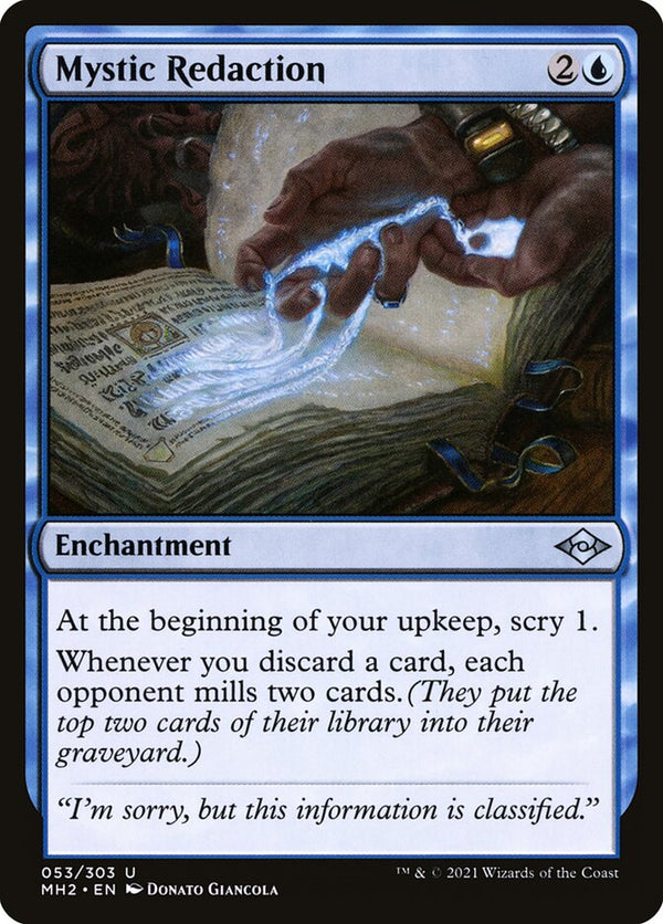 Mystic Redaction - Magic: The Gathering