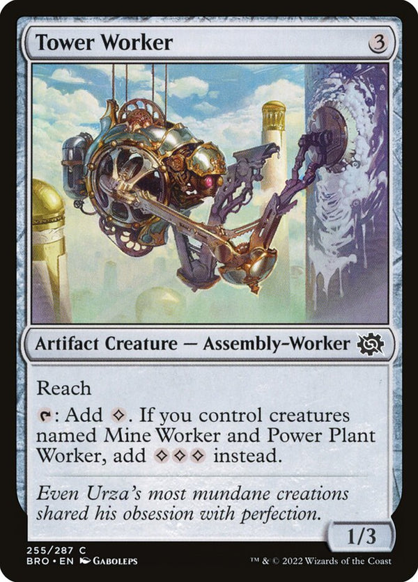 Tower Worker - Magic: The Gathering