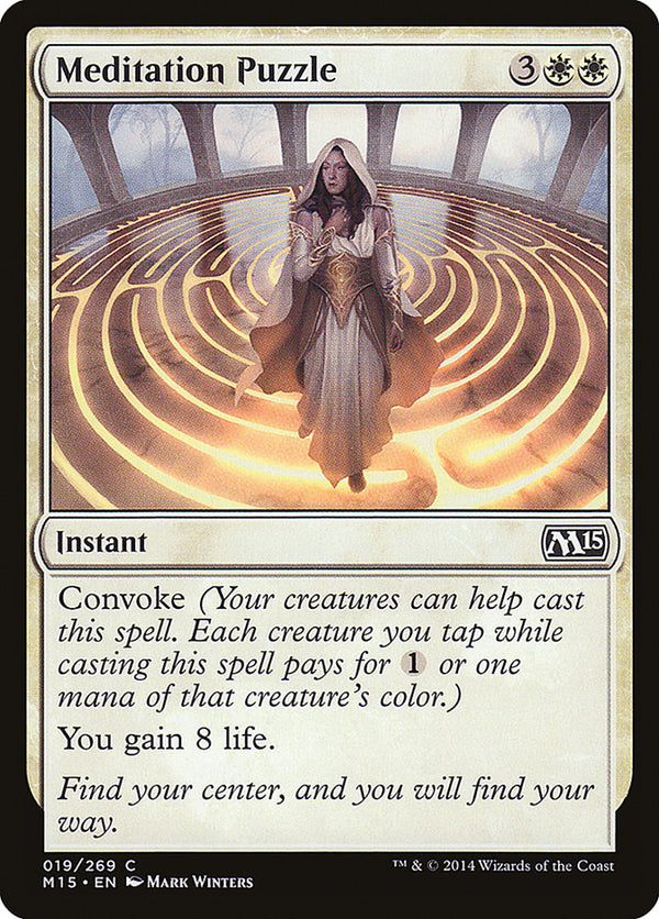 Meditation Puzzle - Magic: The Gathering