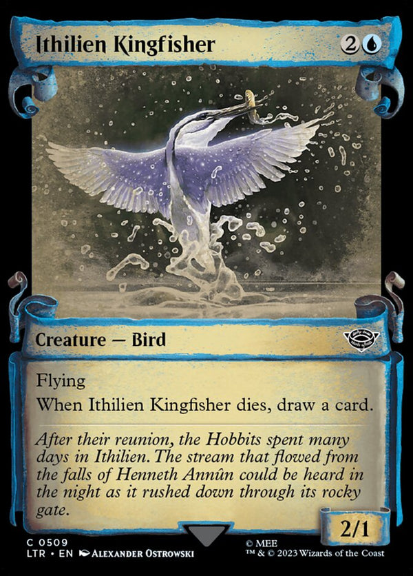 Ithilien Kingfisher (Showcase Scrolls) - Magic: The Gathering