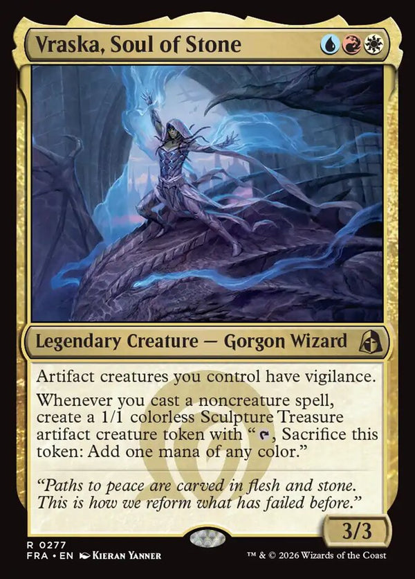Vraska, Soul of Stone (FRA 277) - Magic: The Gathering