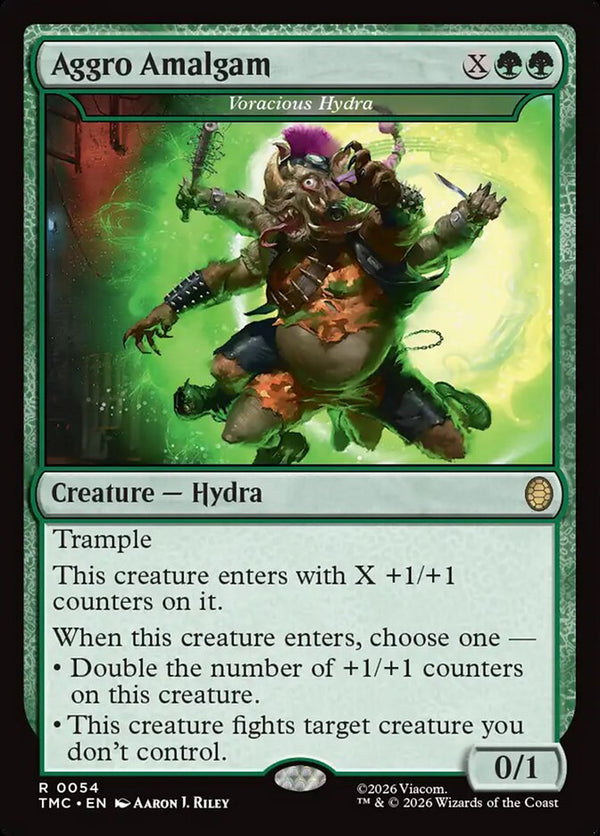 Aggro Amalgam - Voracious Hydra - Magic: The Gathering