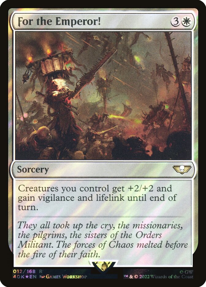 For the Emperor! (Surge Foil)