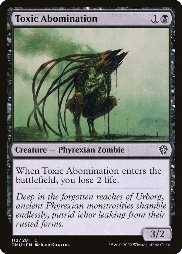 Toxic Abomination - Magic: The Gathering