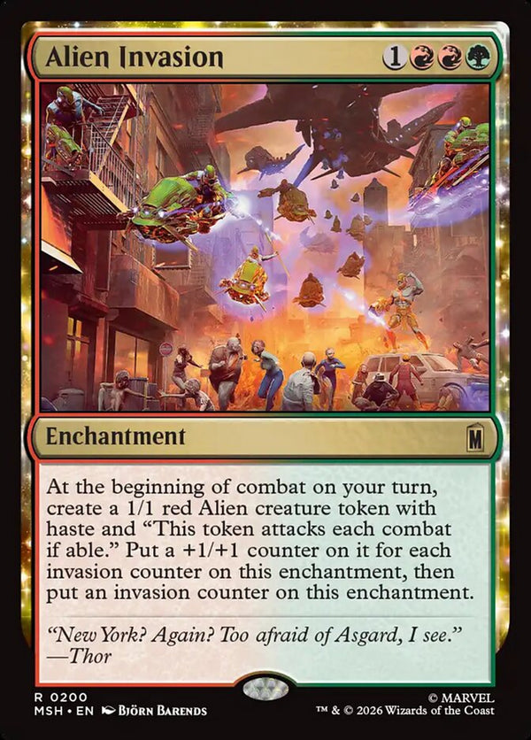 Alien Invasion - Magic: The Gathering