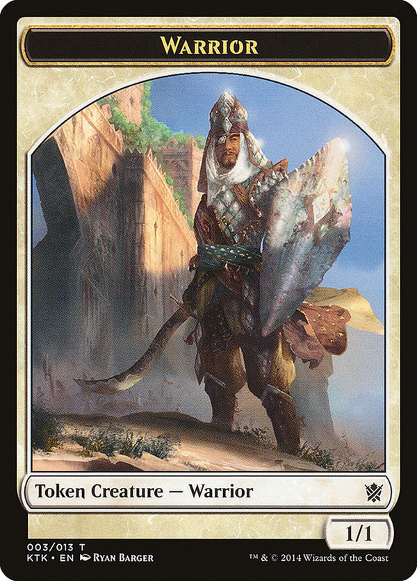 Warrior Token (003) - Magic: The Gathering