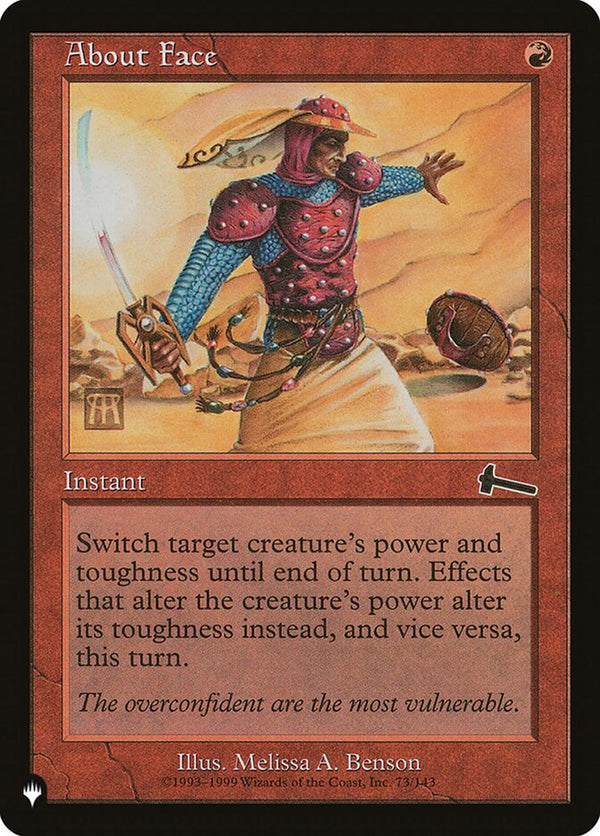 About Face - Magic: The Gathering