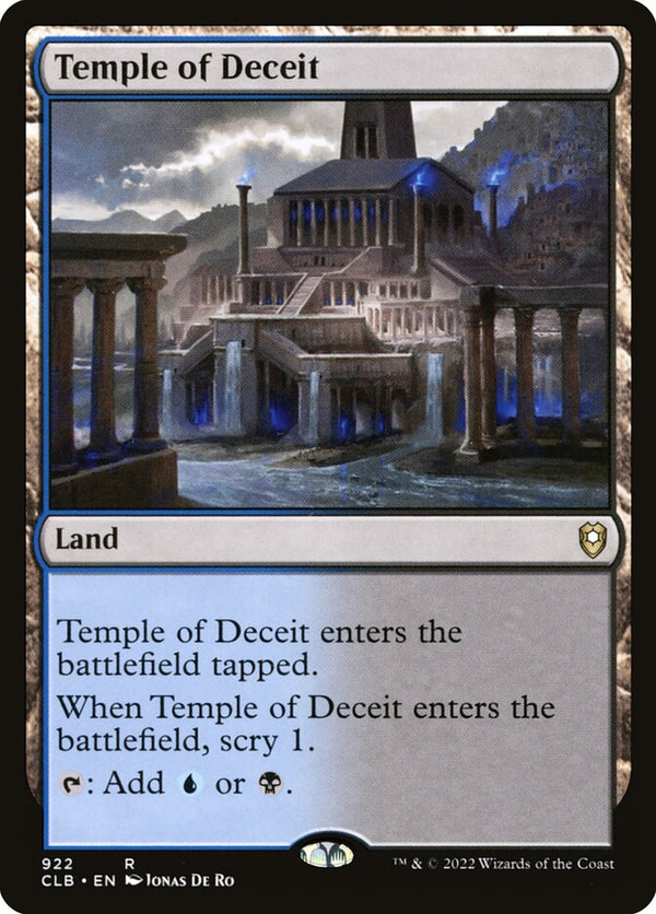 Temple of Deceit - Magic: The Gathering