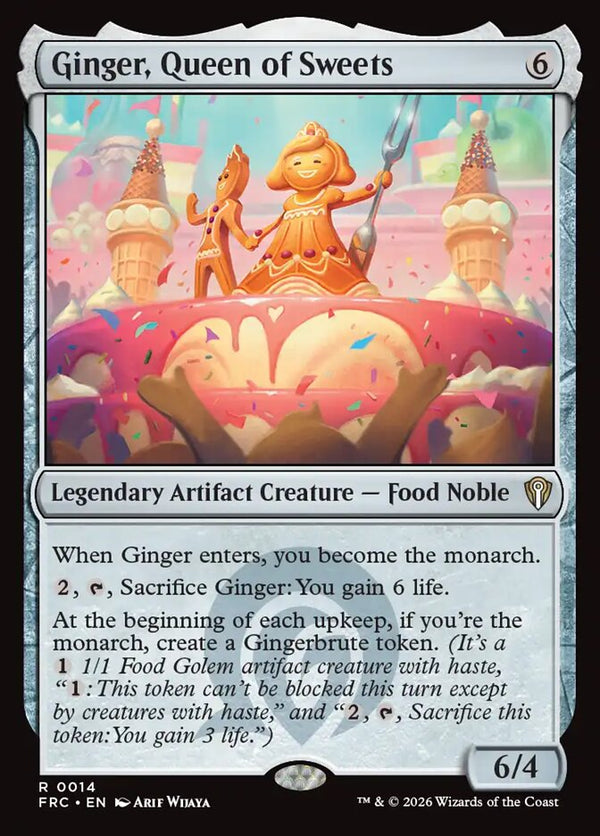Ginger, Queen of Sweets (FRC 14) - Magic: The Gathering
