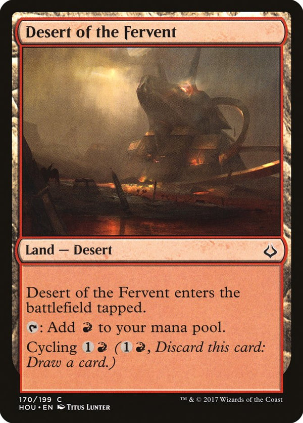 Desert of the Fervent - Magic: The Gathering