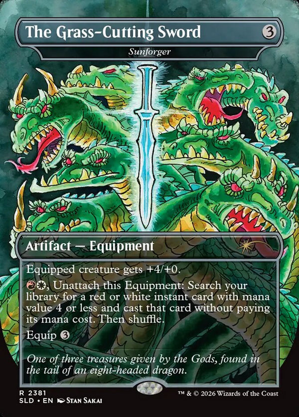 The Grass-Cutting Sword - Sunforger - Magic: The Gathering